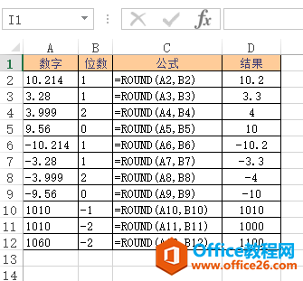 <b>Excel ROUND 函数 使用实例教程</b>