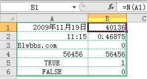 <b>excel n函数用法和作用</b>