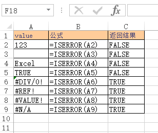 <b>Excel ISERROR 函数 使用实例教程</b>