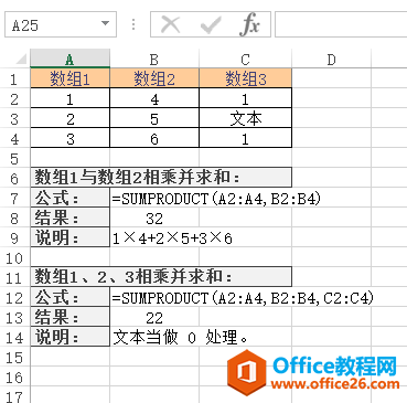 <b>Excel SUMPRODUCT 函数 使用实例教程</b>